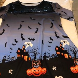 Halloween Tunic Top Small Pumpkin